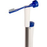 Seprűkészlet, Neco 30-1044-14, szürke-zöld, összecsukható kivitelben, 29 x 25 cm lapáttal és seprűvel