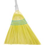 Seprű, MagicHome 3806Y SorgoSkew, sárga, 153 cm alumínium nyél, ferde