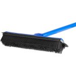 Seprű, Neco 20-0020-11, 300 mm, szürke, gumisörtékkel és lehúzóval, 126 cm nyéllel