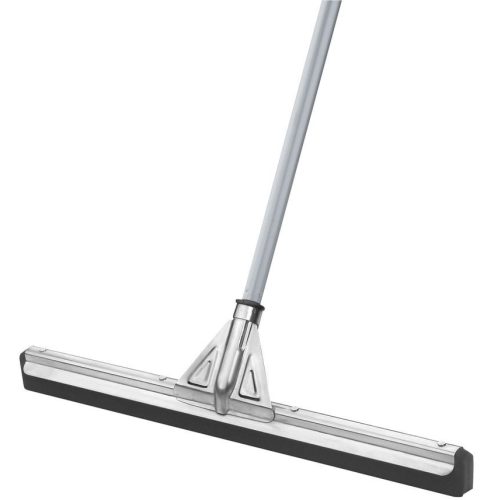 Vízlehúzó, Neco, padlóhoz, dupla szívógumis fej, acél, PP és EVA anyagokból, 55 cm fej, 125 cm nyél