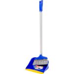 Seprűkészlet, Neco 30-1045-14, szürke, 68 cm seprűnyéllel és 76 cm lapátnyéllel