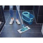 Felmosóhuzat, Leifheit Clean Twist M Ergo 52123, Micro Duo, mikroszálas, minden padlótípushoz, mosható 60 °C-on, tépőzáras rögzítés