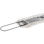 Felmosó, Neco, 60 x 13 cm pad, pamut fej, acél és PP kivitel, erős nedvszívó, gépben mosható, cserélhető pad, fa, csempe és vinil felületekre