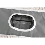 Felmosó, Neco, 90 x 13 cm, pamut fej, acél, polipropilén, gépben mosható és cserélhető pad, fa, csempe és vinil felületekre