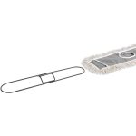 Felmosó, Neco, 90 x 13 cm, pamut fej, acél, polipropilén, gépben mosható és cserélhető pad, fa, csempe és vinil felületekre