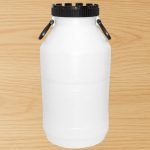 Élelmiszeripari hordó, J. P. Plast KOSH-20, fehér, 20 l, nyílás átmérő: 14,5 cm, HDPE műanyag