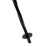 Bográcsállvány, Castler, fekete, 1000 mm, horog lánccal, 8 mm