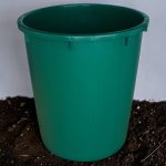 Esővízgyűjtő tartály, ICS Ecotank M150310V, zöld, 300 l, kör alakú, polipropilén (PP), UV-álló, fagyálló