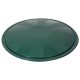Esővízgyűjtő fedél, ICS M150010V Ecotank, zöld, átmérő: 78 cm, 210–300 l tartályhoz, műanyag, UV-álló, fagyálló, peremre pattintható
