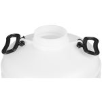 Élelmiszeripari hordó, Strend Pro Garden Pannon Fermet, fehér/fekete, 50 l, nyílás átmérő: 15 cm, 2 fogantyúval, HDPE műanyag