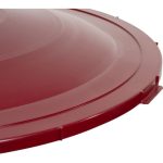 Esővízgyűjtő fedél, ICS M150505 Ecotank, bordó, átmérő: 107 cm, 350–500 l tartályhoz, műanyag, UV-álló, fagyálló, rögzítőfülekkel