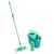 Felmosó szett, Leifheit 52127 Clean Twist M Ergo + Power Cleaner, vödörrel és moppal, centrifugális csavaró, 360°-os csukló, érzékeny fapadlókhoz