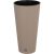 Rattan virágcserép, Prosperplast Rato Tubus 400, mokka, átmérő: 40 cm, magasság: 76,3 cm, betéttel, 35 / 64 l, rattan hatású, kerek