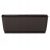 Rattan virágláda, Prosperplast Ratolla P, barna, 49,2 x 17,2 cm, magasság: 17,4 cm, alátéttel, 12 l, rattan hatású