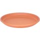 Virágcserép alátét, Ics Erica, terrakotta, átmérő: 65 cm, 6,8 cm magas perem, műanyag, kerek
