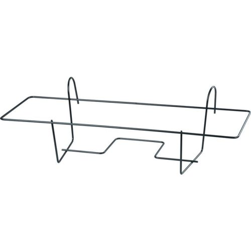 Virágtartó konzol, Strend Pro Garden Bumeta, fekete, 43 x 20 cm, magasság: 13 cm, extra erős, acél, kampós rögzítés, akasztható, téglalap alakú