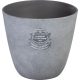 Műanyag virágcserép, Strend Pro Garden, szürke, átmérő: 28,5 cm, magasság: 26 cm, 10,5 l, kerek