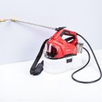 Akkumulátoros permetező, Worcraft CBS-S20Li-5L ShareSYS, 5 liter, piros, teleszkópos szórókarral, vállpántos, hosszú üzemidejű