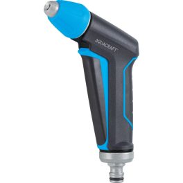   Kerti locsolópisztoly, Aquacraft 750050 Prémium Jet, fekete/kék, 2 funkciós, állítható vízáram, fémházas