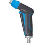 Kerti locsolópisztoly, Aquacraft 750050 Prémium Jet, fekete/kék, 2 funkciós, állítható vízáram, fémházas