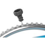 Kerti locsolófej, Aquacraft Classic 280050, kék, oszcilláló, 18 fúvóka