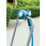 Kerti locsolópisztoly, Aquacraft ErgoPLUS Multi-Jet 770480, kék/fekete, 3 funkciós, állítható vízáram, fémházas