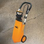 Gurulós permetező, Kingjet WS, 12 liter, sárga, gurulós, állítható szórófejjel, könnyen mozgatható