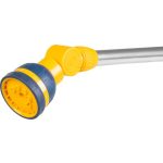 Kerti locsolórúd, Strend Pro Garden DY2306, szürke, állítható vízáramlás, kíméletes kerti öntözéshez