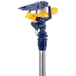 Kerti locsolófej, Strend Pro Garden, impulzusos, állványos, műanyag fej, maximum 610 m2 öntözési terület