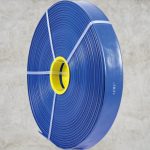 Kerti locsolótömlő, Strend Pro Garden ST.LayFLAT, kék, 2", 20 m, 5 bar, lapos, PVC, -5°C és +65°C között hőálló