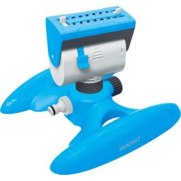   Kerti locsolófej, Aquacraft 270220 Prémium, kék, forgó, 18 fúvókás, állítható áramlás és permetezési tartomány, maximum 360 m2 öntözési terület