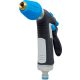 Kerti locsolópisztoly, Aquacraft 750530 Classic Jet, fekete/kék, 3 funkciós, állítható vízáram, fémházas