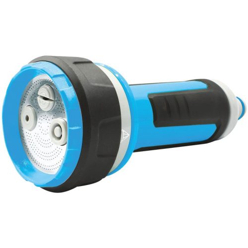 Kerti locsolópisztoly, Aquacraft ErgoPlus Multi-Jet 770020, kék/fekete, 4 funkciós, állítható vízáram, műanyag