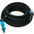 Kerti locsolótömlő, Aquacraft 830030, antracit, 1/2", 15 m, 8 bar, szivárgó, csatlakozókkal, csepegtető öntözéshez