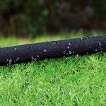 Kerti locsolótömlő, Aquacraft 830030, antracit, 1/2", 15 m, 8 bar, szivárgó, csatlakozókkal, csepegtető öntözéshez