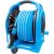 Fali tömlődob, Aquacraft 990076, kék, tömlővel, 1/2", 25 m, szórópisztollyal, csatlakozókkal