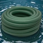 Kerti szívótömlő, Strend Pro Garden ST.Suco 50, zöld, 2", 30 m, 50 mm, 7 bar, bordázott, spirálerősített PVC, vákuumálló