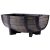 Műanyag virágláda, Strend Pro Garden Woodeff, barna, 41 x 29 cm, magasság: 19 cm, hordó formájú, 11 l, fahatású