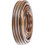 Kerti locsolótömlő, Strend Pro Garden Premium, fekete/narancssárga, 1/2", 50 m, 35 bar, algaálló belső fal, sérülésálló műanyag keverék, -5°C és +65°C között hőálló