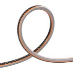 Kerti locsolótömlő, Strend Pro Garden Premium, fekete/narancssárga, 1/2", 50 m, 35 bar, algaálló belső fal, sérülésálló műanyag keverék, -5°C és +65°C között hőálló