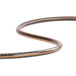 Kerti locsolótömlő, Strend Pro Garden Prémium, fekete/narancssárga, 3/4", 15 m, 30 bar, algaálló belső fal, sérülésálló műanyag keverék, -5°C és +65°C között hőálló