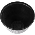 Műanyag virágcserép, Strend Pro Garden Marble, barna, átmérő: 37 cm, magasság: 30 cm, márványhatású, 19,5 l, kerek