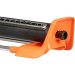 Kerti locsolófej, Strend Pro Garden BJ4618, fekete/narancssárga, oszcilláló, 18 fúvóka, 90°-ig állítható, maximum 4 bar, 252 m2 öntözési terület