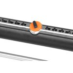 Kerti locsolófej, Strend Pro Garden BJ4618, fekete/narancssárga, oszcilláló, 18 fúvóka, 90°-ig állítható, maximum 4 bar, 252 m2 öntözési terület