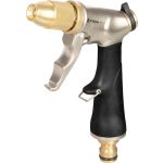 Kerti locsolópisztoly, Strend Pro Garden BJ4038T, fekete/ezüst, 2 funkcós, állítható vízáram, cink ötvözet