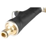 Kerti locsolópisztoly, Strend Pro Garden BJ4038T, fekete/ezüst, 2 funkcós, állítható vízáram, cink ötvözet