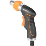 Kerti locsolópisztoly, Strend Pro Garden BJ4027T, fekete/narancssárga, 2 funkciós, állítható vízáram, műanyag
