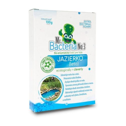 Tavi baktérium, Mr.Bacteria No.3, 100 g, biológiai, iszapbontó, algacsökkentő, víztisztító