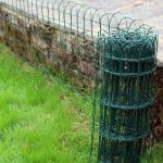 PVC bevonatos kerítésháló, Strend Pro Garden Gardenet, zöld, 90 cm x 25 m, szemméret: 150 x 90 mm, PVC bevonatos acélhuzal, négyszögletű, dekoratív felső kialakítás