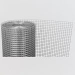 Ponthegesztett háló, Strend Pro Garden ZN, ezüst, 100 cm x 25 m, rácsméret: 12 x 12 mm, drótvastagság: 0,8 mm, horganyzott, négyzetrács